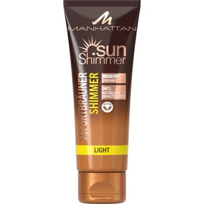 MANHATTAN Cosmetics Manhattan Sunshimmer Crema autoabbronzante leggera 125ml