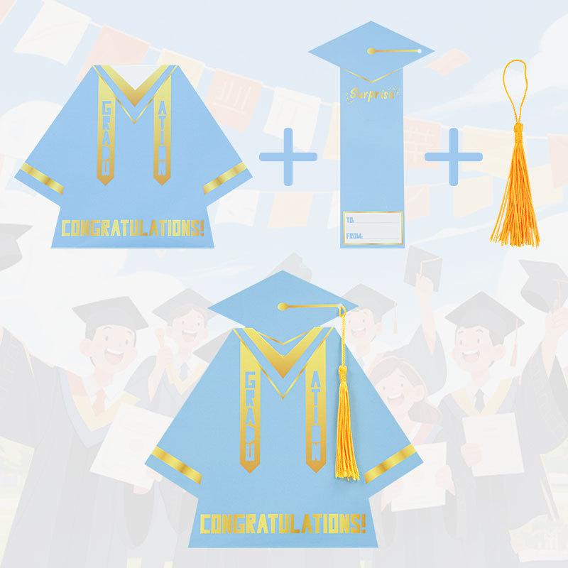 

Graduation Season Card Blessing Message Combination Set Handwritten With Envelope Graduation Greeting Card