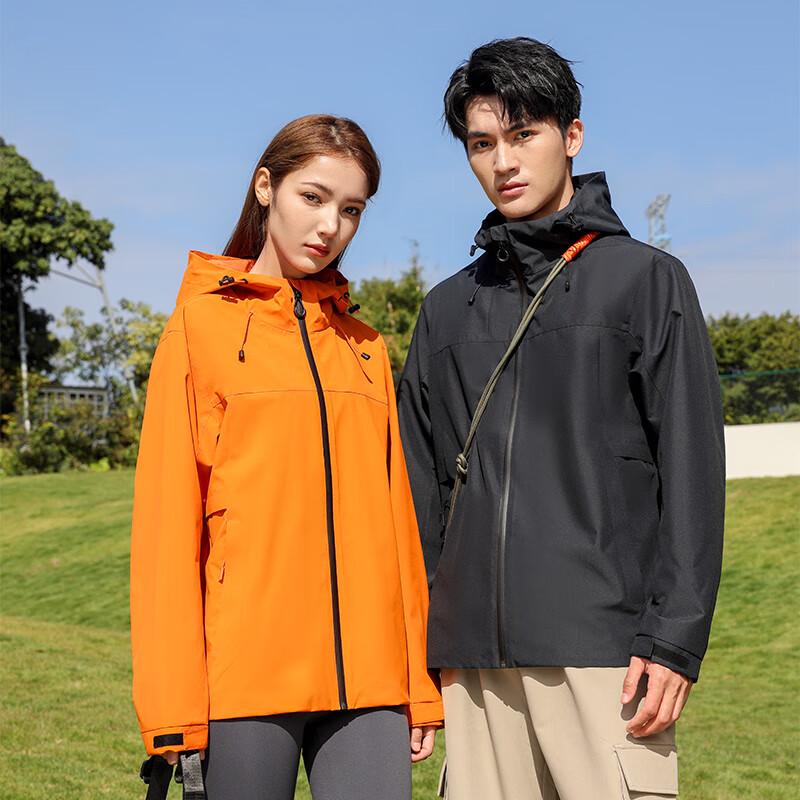 

Fengxun Унисекс Уличная Куртка с Капюшоном Ветрозащитная Водонепроницаемая FXTF251103 XS