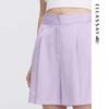ELLASSAY Women's Comfortable Mulberry Silk Blend Shorts