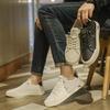 Fashion Men Leather Casual Shoes Luxury Design Lightweight Flats Men's Sneakers High Quality Comfortable Lace-up Men Driving shoes