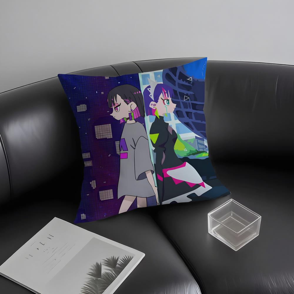 Z-Zutomayo Cartoon Cushion Cover Pillowcase Ultra Soft Skin Friendly Fabric Cloud Like Comfort & Concealed Zipper