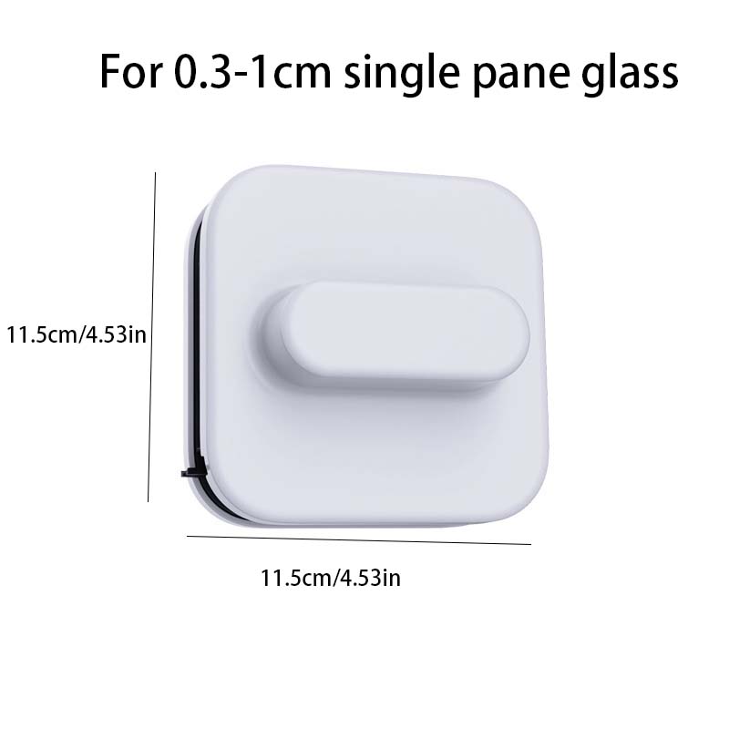 NEW Magnetic Window Cleaner Double-sided Window Cleaning Brush Glass Wiper A High-rise Glass Cleaning Tool with A Safety Rope
