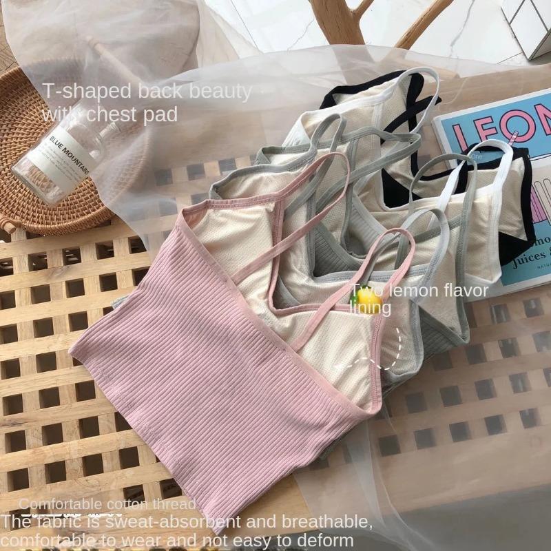 Summer Women Knitted Tank Top Sleeveless Strap Vest Sexy Female Knitting Solid Crop Top