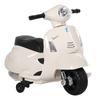Electric Kids Motorcycle Vespa Electric Motorcycle with LED Light, Sound, Kids Electric Motorcycle for Children from 18-36 Months, White