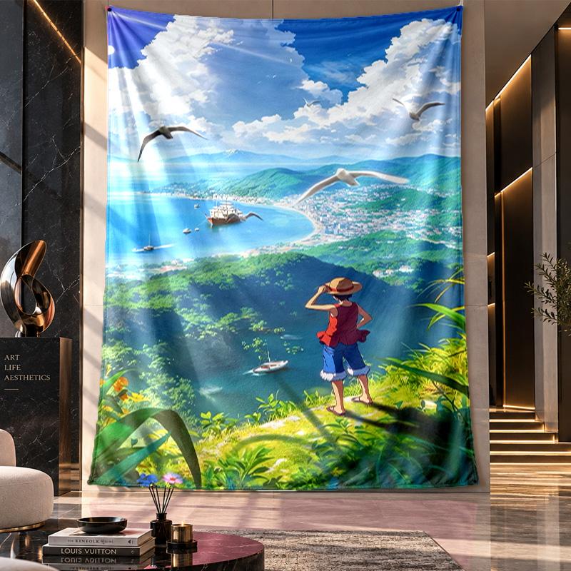 Wall Hanging Tapestry,One Piece Printed Fabric Backdrop For Dorm Room Party Decoration
