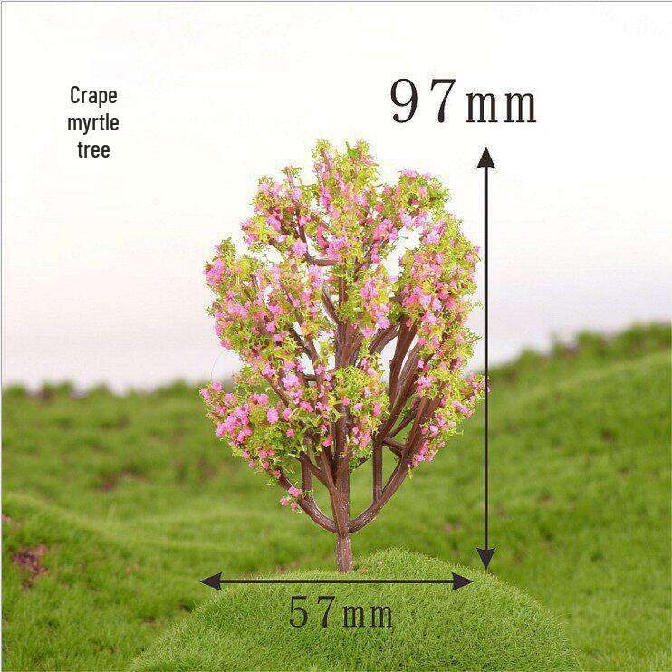 Decorative Miniature Trees & Succulents for Landscaping: Mini Fruit, Willow, Golden Leaf Trees, Moss Micro Landscape DIY Materials