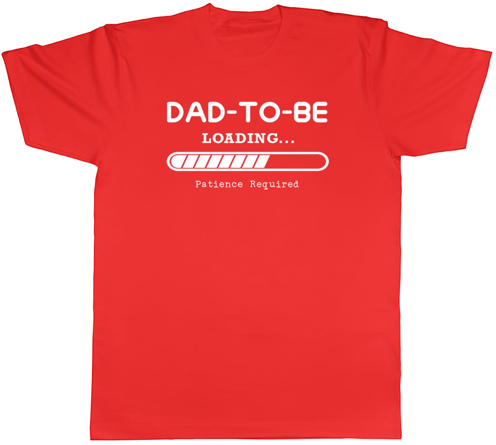Dad to Be Unisexs TShirt Funny Loading New Daddy Unisex Tee Gift S