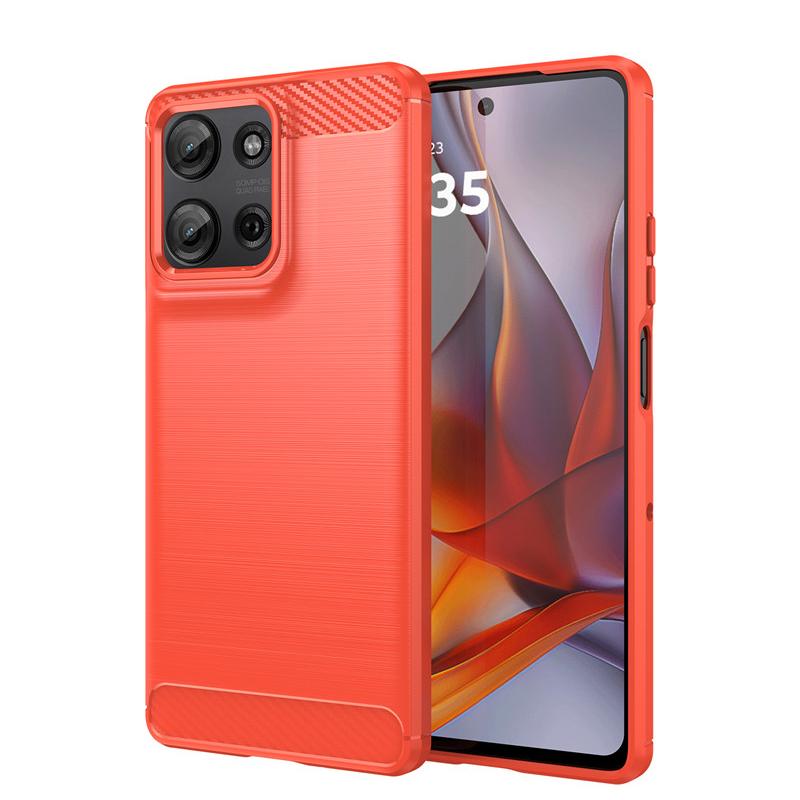 

Чехол для Motorola Moto G75 Чехол для Motorola Moto G75 Чехол Funda Противоударный матовый защитный чехол для телефона из ТПУ для Motorola Moto G75 For Moto G75 красный