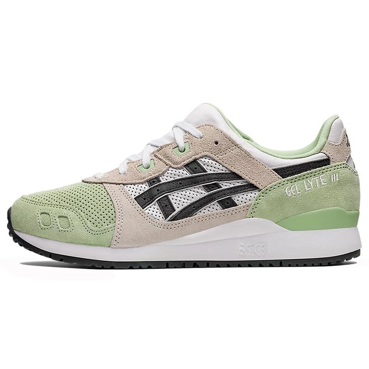 Asics Gel Lyte 3 OG Colored Toe Pack - Jade Męskie Sneakersy Zielony Obsydianowo-Szary 1201A762-300