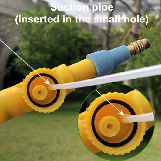 Garden Wand Sprayer Manual Pressure Sprayer with Adjustable Spray Nozzle Mist Sprayer Compatible with Drink Bottle for Watering Indoor Outdoor Plants