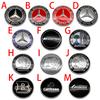 AAVX1 1pc 57mm ABS Car Front Hood Logo Emblem for Mercedes Benz AMG W204 W205 W212 W213 W177 W246 GLA GLC CLA Bonnet Badge Accessory