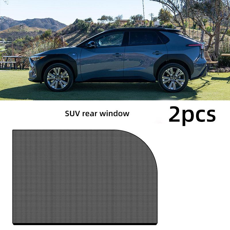 Houseeker 2pcs Mesh Car Side Window Net Auto Sun Visor Protector Mosquito Window Net Anti Insect Fly Screen Curtain