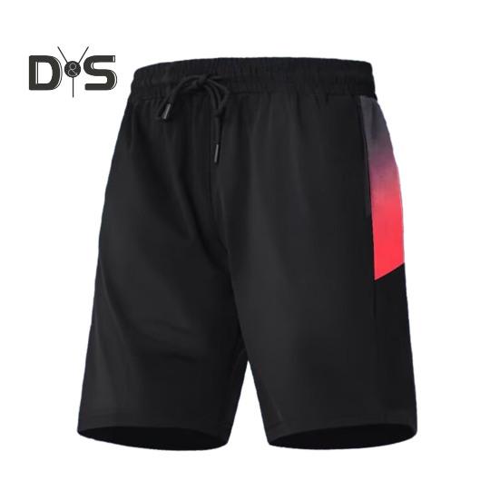 

Мужские спортивные шорты, быстросохнущие, дышащие, с регулируемой талией, кружевные шорты для бега, универсальные, для занятий спортом и отдыха, спортивная одежда M красный