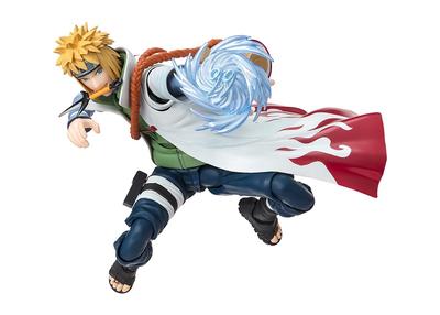 TAMASHII NATIONS NARUTO Minato Namikaze 160mm PVC ABS Peinte Articulée Figurine S.H.Figuarts -Édition NARUTOP99- Env.. &