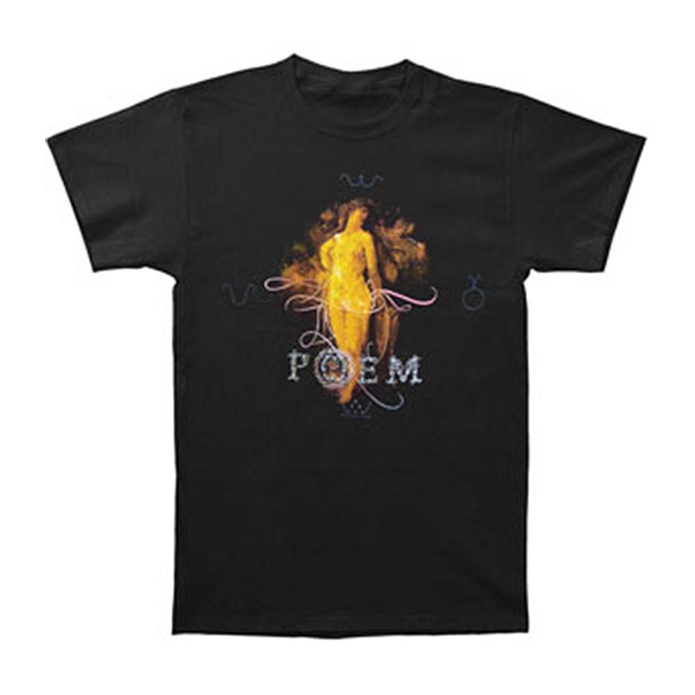 Men s Delerium Poem T-shirt Small Black S