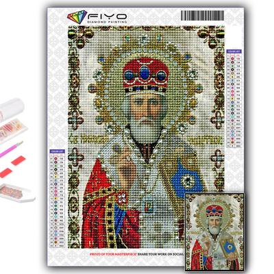 Popularny 5D Diy Cross Stitch religia malowanie pełne wiertło zestaw do haftu krzyżykowego naklejka ścienna Home Decor
