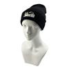 1 Stück Neue modische Unisex-Mütze mit Cartoon-Katzenstickerei, Strickmütze, warm, Herbst/Winter, Skullies-Mütze, Hip-Hop-Mütze, Schwarz