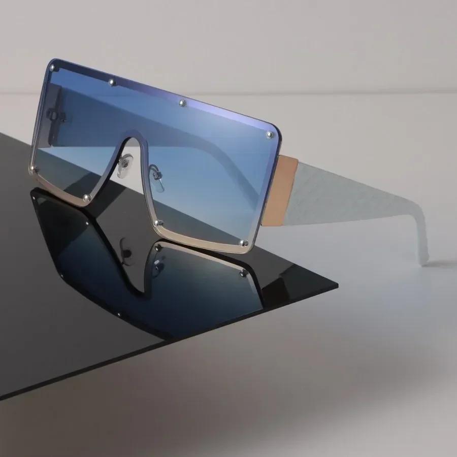 Retro Square Sonnenbrille Damen Mode Kunststoffrahmen Vintage Sonnenbrille Herren Stilvolle Übergroße Brille