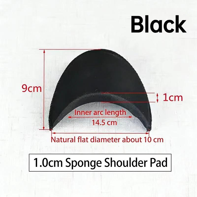 5Pairs Soft Breathable Shoulder Pads for Men Women Blazer Blouse T-Shirt Overcoat DIY Sewing Apparel Accessories