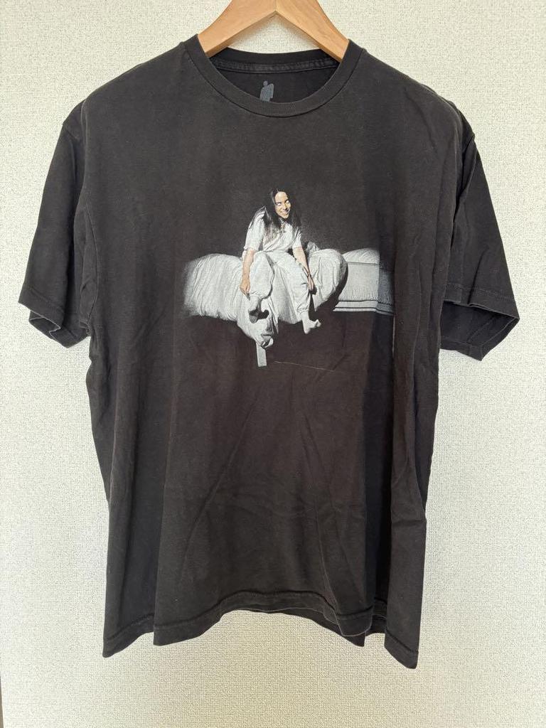 [USED] Billie Eilish Vintage T-Shirt, XL, Black