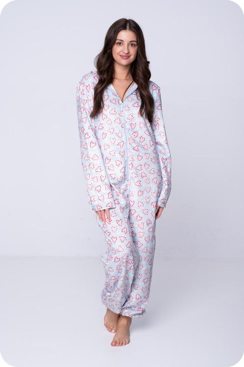 Onesie Kigurumi Pajamas Jumpsuit Costume Heart [Onesie6]