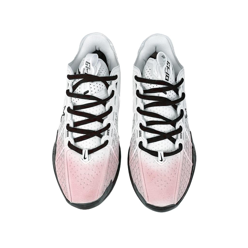 Nike G.T. Cut 3 Slip Resistant Slip Resistant Low top Basketball Shoes Unisex White DV2918-102(Team40-)