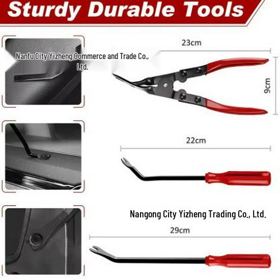 43-Piece Decorative Car Door and Audio Panel Disassembly Tool Set