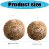 Biodegradables Cotton Cats Rolling Ball Toy Ensuring Quiet Operations For Night Entertainment And Pet Safety