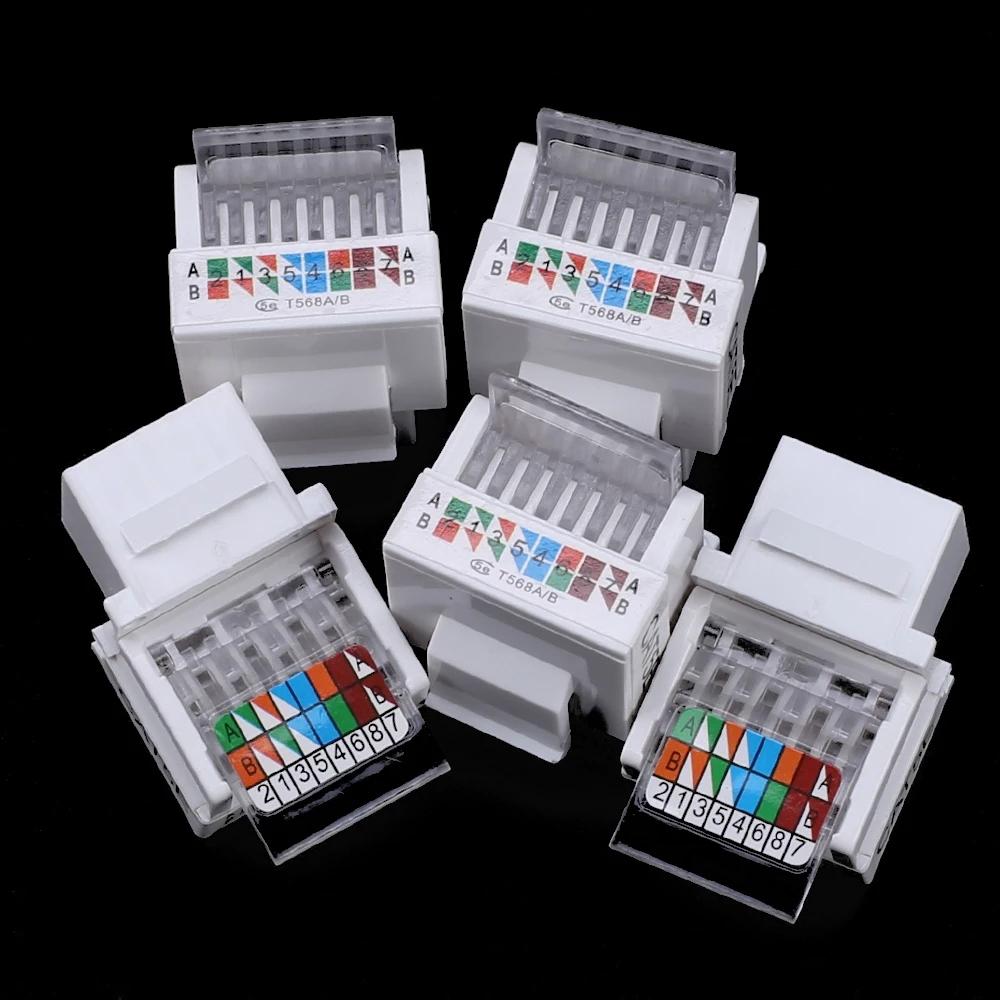 

Штекерные разъемы Кабельный адаптер Сетевой модуль Ethernet-кабель Информационная розетка Разъем RJ45