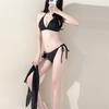 Swimwear Female Split Bikini Three-piece Lace Hot Swimsuit