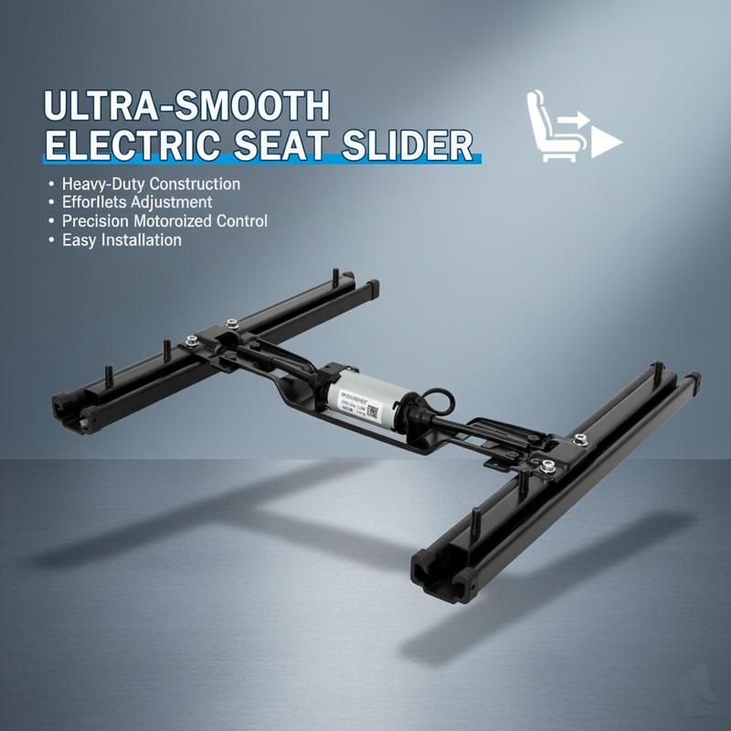 320mm Electric Seat Rail, Suitable for Electric Adjustment Guide Rails in Commercial Vans, Mpvs, And Car Seat Modifications.