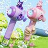 1Pc Sanrio Electric Bubble Stick, Fully Automatic Handheld Light Bubble Machine Toy, Suitable For Holiday Gifts