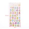 3D Gold Coil Shiny Number Alphabet Stickers For Scrapbook Decals Phone Case Personalized Decoration Crafts