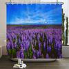 Nature Forest landscape Shower Curtains Bathroom Curtain Frabic Waterproof Polyester Scenery Bath Curtain with Hooks