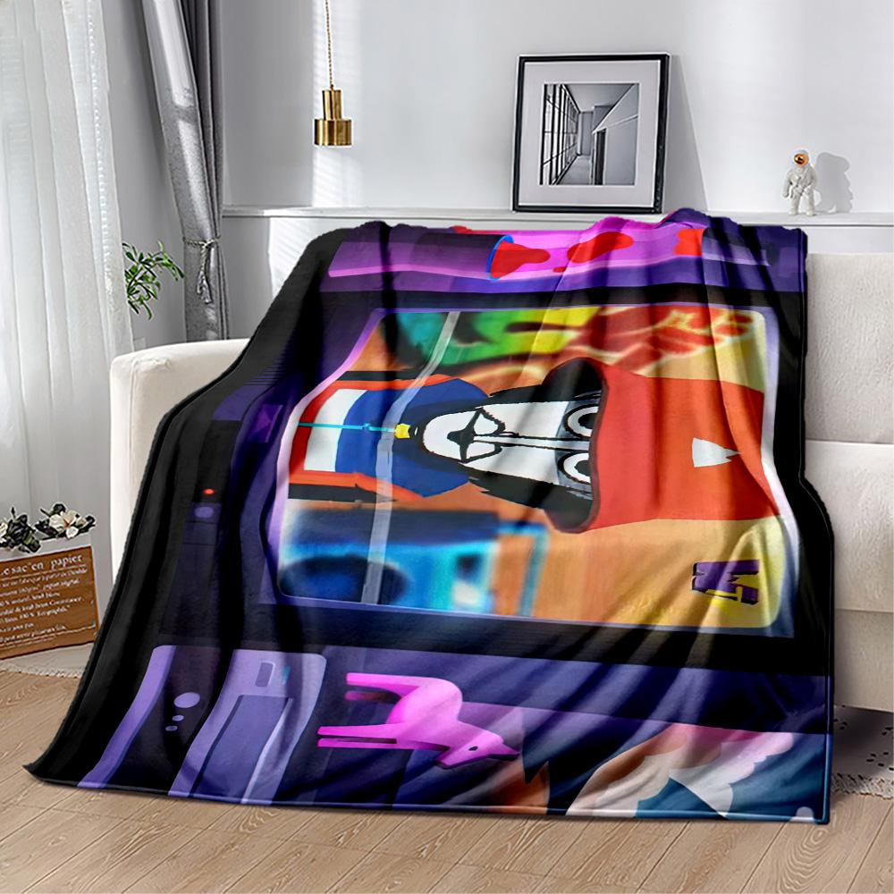 Incredibox Blanket Soft & Cozy Suitable for Livingroom Office Bed for All Occasions Playful Design Unique Gift for Family and Friends Camping