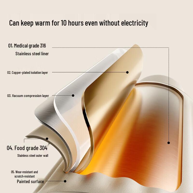 SnowBear Wireless Portable Smart Baby Bottle Warmer Kettle