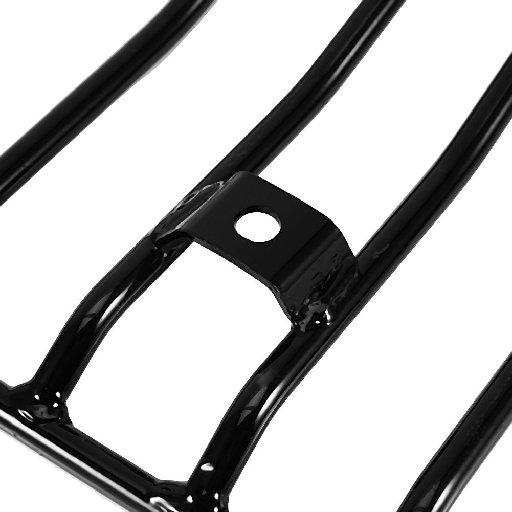 Solo Seat Rear Luggage Rack Carrier For Sportsters XL883 1200 X48 2004 16