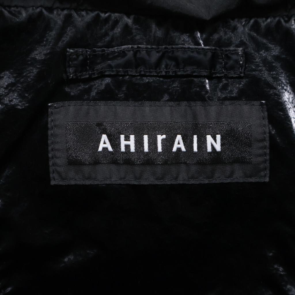 AHIrAIN Black enamel down jacket coat XXS blackUsed