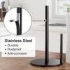 One-Handed Tear Paper Towel Stand Weighted Base Roll Paper Holder Paper Towel Holder  Countertop