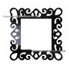 Acrylic Mirror Lace Switch Sticker - Stylish Self-Adhesive Wall Decor for Living Room or Bedroom