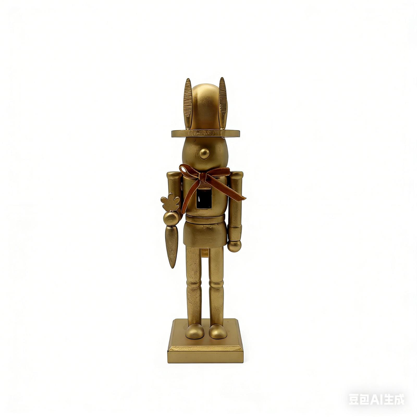 

Великоднє прикраса-горіхокол, Настільна прикраса з моху та плюшу One Size