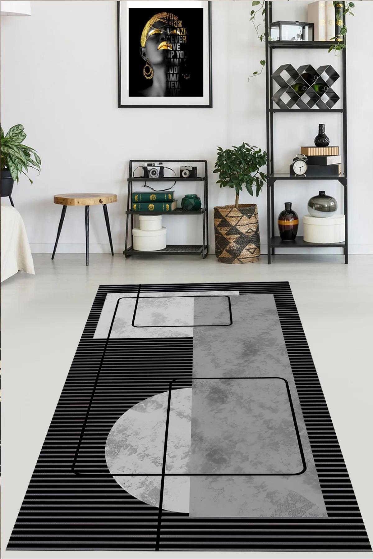 

Моющийся нескользящий ковер и дорожка с цифровой печатью MD-LİFE HOME