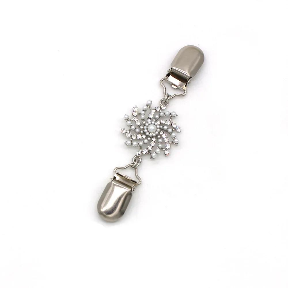 Cardigan Clip Sweater Shawl Clips Keeper Collar Duck-mouth Metal Clip Holder Garters Accessories Jewelry Gift