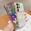 Love Pearl Butterfly Phone Cover For Samsung Galaxy S22 S23 S24 S25 Ultra Plus S24 FE S23FE S25 Edge 5G Case Shockproof  Coque