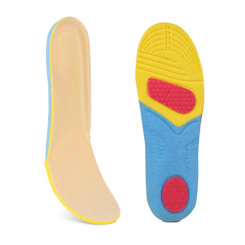 

Sports Insoles Absorb Sweat, Are Breathable Soft and Shock-absorbing Full Pads Are Light, Non-slip and Wear-resistant, and Sports Insoles Can Be Cut L(31-35) хаки