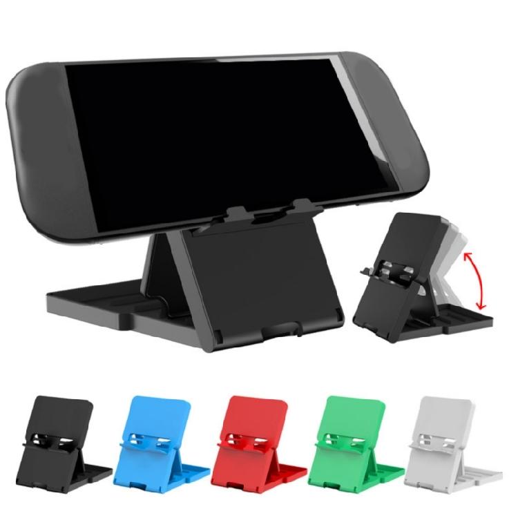 Travel Friendly Display Rack 5-Gear Adjustable Foldable Game Card Holder Stand for NSL/NSO Phone Desktop Placement