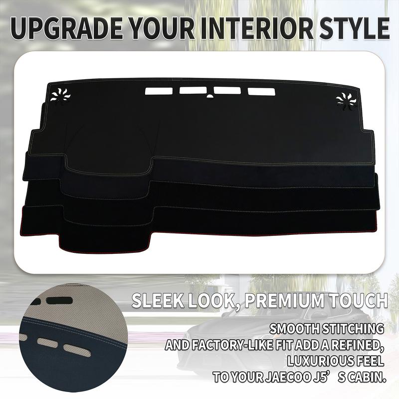 for Toyota Camry XV70 2018- Car Dashboard Cover Dashmat Non‑Slip Protective Dash Mat Pad Auto Accessories