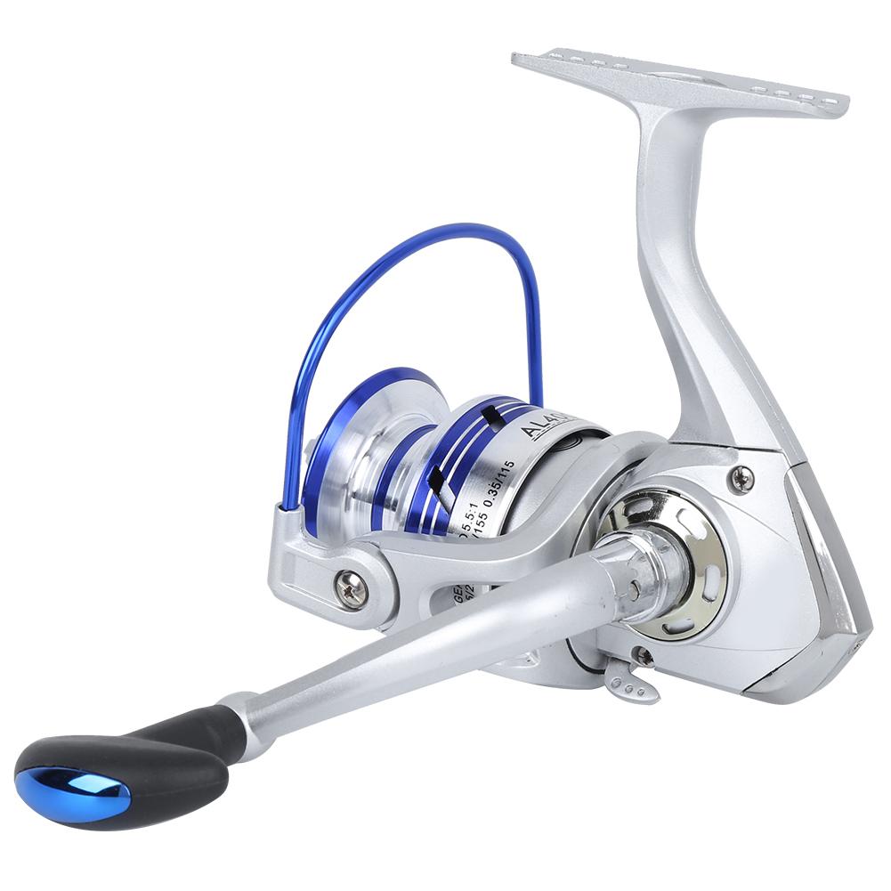 Metal Fishing Line Wheel Sea Pole Rock Raft Fishing Spinning Reel Fishing AccessoryAL4000