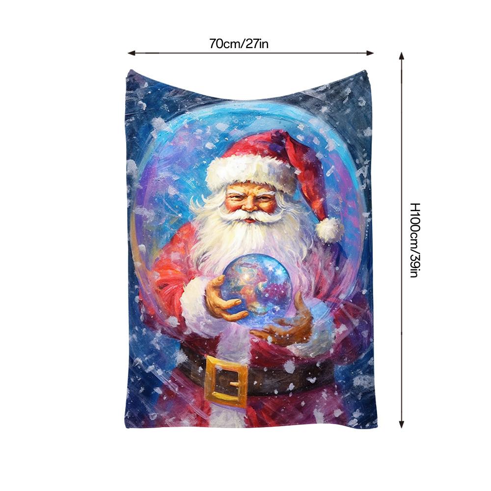Tuniu Christmas Star Galaxy Blanket Sofa Bed Throw Warm Soft Fleece Cover Gift for Kids Teen Adults
